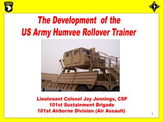 army hmmwv drivers training powerpoint